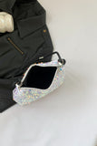 MQTIME  -  Sequin Double Strap Shoulder Bag