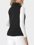 MQTIME  -  Zip Up Turtleneck Vest with Pockets