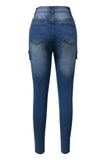 MQTIME  -  Skinny Jeans with Pockets