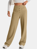 MQTIME  -  High Waist Wide Leg Pants