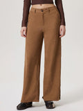 MQTIME  -  Wide Leg Pants with Pockets