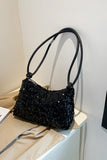 MQTIME  -  Sequin Double Strap Shoulder Bag