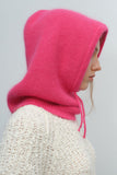 MQTIME  -  Drawstring Solid Color Thermal Knit Hat