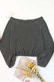 MQTIME  -  Off-Shoulder Long Sleeve Top