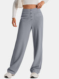 MQTIME  -  High Waist Wide Leg Pants