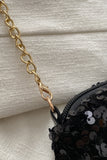 MQTIME  -  Sequin Removable Strap Shoulder Bag