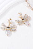 MQTIME  -  Natural Stone Bee Dangle Earrings