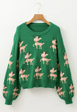 MQTIME  -   Round Neck Drop Shoulder Sweater