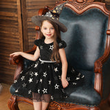 2022 Girls Halloween Dress 1-10 Years Baby Girls Lace Cotton Birthday Party Dresses Children Girls Dress Kids Ball Gown Costume