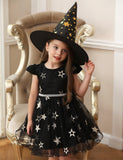 2022 Girls Halloween Dress 1-10 Years Baby Girls Lace Cotton Birthday Party Dresses Children Girls Dress Kids Ball Gown Costume