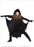 Children Halloween Bat Jumpsuit Unisex Girls Boys Bat Costume Cosplay Stage Party Mom Dad Family Outfits Kids Carnival Festival