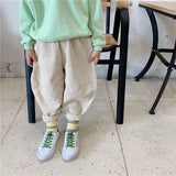 Harem Pants Winter Pants for Kids Sport Pants Children Trousers Hildren Pants Corduroy Kids Clothes Girls Toddlers Thick Warm