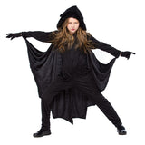 Children Halloween Bat Jumpsuit Unisex Girls Boys Bat Costume Cosplay Stage Party Mom Dad Family Outfits Kids Carnival Festival