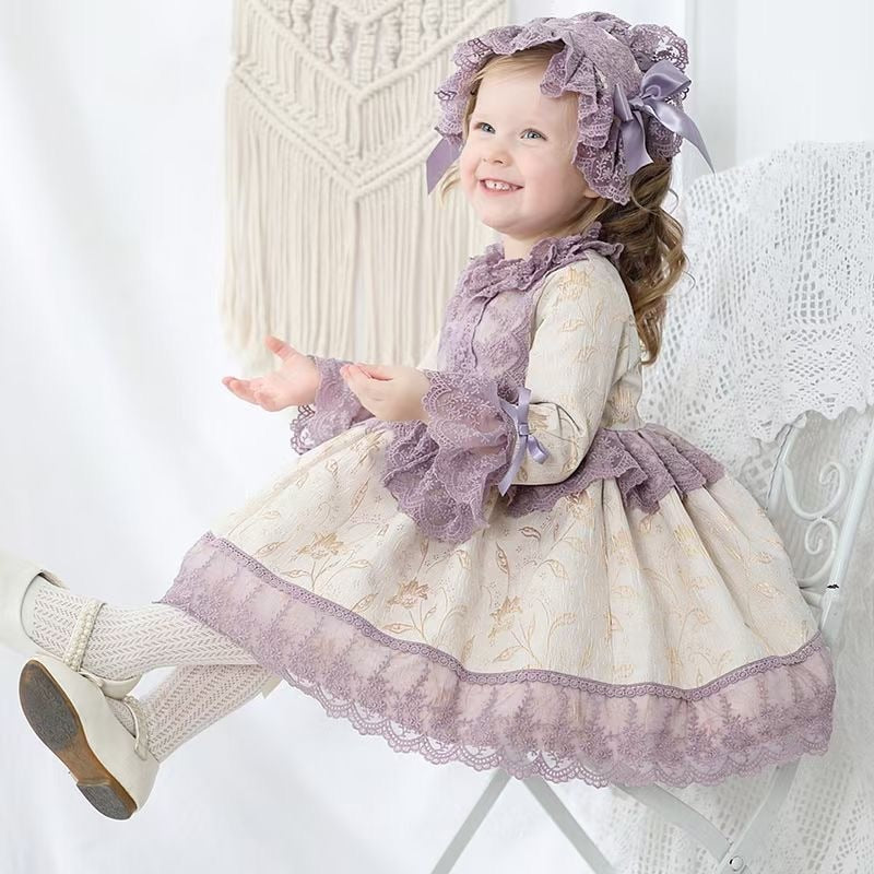 spanish christmas dress Baby Girl Tartan Christmas Dress: Red Ribbon Bow, Spanish Baby Wear