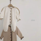 Mqtime New infant one-piece clothes climbing clothes female baby pure cotton long sleeve home clothes pajamas ha clothes