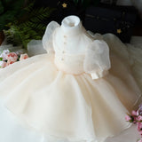 Baby Girl Dress 1st Birthday Outfit Summer Newborn Princess Costume Baptism Clothes Christening Wedding Gown Infant Party Dress