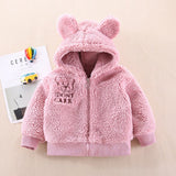 Mqtime Infant Jacket Kids Outerwear New Winter Fashion Baby Girls Clothes Children Boys Thicken Warm Hooded Coat Toddler Casual Costume