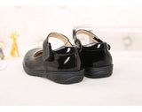 Mqtime Baby Girls Leather Shoes Black And White Children Casual Shoes Autumn And Winter New Style Big Children  Princess Dress Shoes