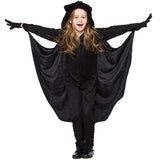 Children Halloween Bat Jumpsuit Unisex Girls Boys Bat Costume Cosplay Stage Party Mom Dad Family Outfits Kids Carnival Festival