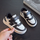 Children Shoes 2022 New Fashion Spring Autumn Girls Boys Pu Breathable Patchwork Rubber Sneakers Kids Casual Shoe Baby Shoes