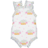 Baby Girls Beautiful Swimming Wear Suits Lovely Flamingo Ice cream Bear Print Swimsuits Brand Design Child Fashion Swimwear