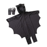 Children Halloween Bat Jumpsuit Unisex Girls Boys Bat Costume Cosplay Stage Party Mom Dad Family Outfits Kids Carnival Festival