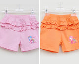 Mqtime 2pcs baby shorts ruffle children short pants kids clothing gilrs clothes summer baby boys and girls pants clothes hot sale short