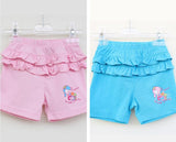 Mqtime 2pcs baby shorts ruffle children short pants kids clothing gilrs clothes summer baby boys and girls pants clothes hot sale short