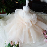 Baby Girl Dress 1st Birthday Outfit Summer Newborn Princess Costume Baptism Clothes Christening Wedding Gown Infant Party Dress