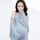 2pcs Maternity Photography Dresses Camisole Dress+robe Set Elegant Sexy Dresses For Pregnant Women Pregnancy Photo Shoot Clothes