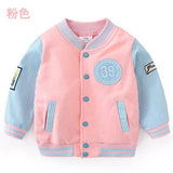 Mqtime Spring Autumn New Fasion 2 3 4 6 8 10 Year Kid's Clothing Children Patchwork Long Sleeve Baby Baseball Coat Jacket For Boys