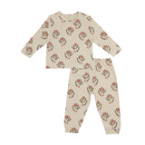 Mqtime Children Pajamas Set Kids Baby  Sleepwear Pajamas Sets Children Clothing Girl Boys Casual Clothing Costume Long Sleeve Children
