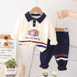 Mqtime Baby Boys Clothes Set Toddler Cotton Sweatshirt+Pant 2pcs Outfits 2023 Spring Fall 1 To 6Yrs Children's Casual Tracksuits