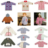 Mqtime Korean Kids Jacket New Autumn Winter Child Boy Girl Coat Cartoon Printed Baby Toddler Jacket Winter Outwear