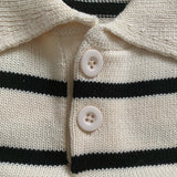2022 Boys Casual Long Sleeve Knitting Pullover Toddler Girls Fashion Striped Pattern Print Sweater Spring Children's Clothing