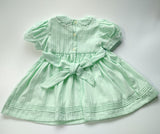 2022 summer dresses for Girl Smocked Dress kids girl embroidery blue Princess Wedding Party smocking Dress 3 4 5 6 7 8