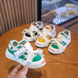 Children Casual Shoes 2022 Fashion Korean Girls Boys Canvas Smile Comfortable Soft Rubber Sneakers Kids Wide Shoe Baby Shoes