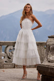Mqtime New Elegant Bridesmaid Dress Designer Fashionable White Wedding Dress Party Wine Prom Dress Graduation Ceremony Dress celebrity