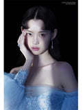 Mqtime Women Photography Props Handmade Blingbling Off-shoulder Maternity Dresses Blue Perspective Pregnancy Dress for Studio Shoot New