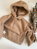 Mqtime Kids Jacket New Winter Mat Toddler Boys Girls Fur Coat Hoodie Children Fashion Sweatshirts Brand Clothes Warm Fleeced Casual Top