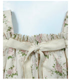 Mqtime New Fashion Kids Girls Short Sleeve Spring Autumn Dress Cotton Children Cute Casual Floral Vestido Outfits