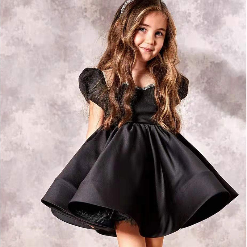 Mqtime Flower Girl Dress Princess Party Elegant Ball Gown Tutu Dresses mqtime Mqtime Flower Girl Dress Princess Party Elegant Ball Gown Tutu Dresses mqtime
