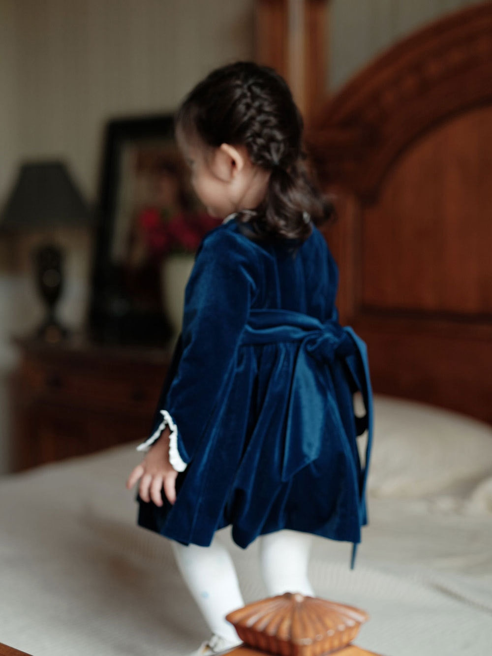Mqtime Girls Autumn Christmas Handmade Smocked Sister Dresses Kids Gir mqtime Mqtime Girls Autumn Christmas Handmade Smocked Sister Dresses Kids Gir mqtime