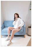 Winter Warm Maternity Pants Flannel Pregnancy Leggings Solid Color Pants Elastic Pregnant Women Trousers Pregnancy Clothes