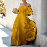 Mqtime New Summer Women Solid Short Sleeve Party Dress Strapless Backless Patchwork Ladies Dress Loungewear Simple Dress Dropshipping