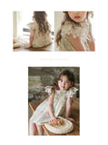 Children's Dress For 2022 Summer New Baby Girls One-Pieces Korea Sundress Skirt  Children's Clothings From 2 to 7 Years Old