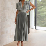 Mqtime New Summer Women Solid Short Sleeve Party Dress Strapless Backless Patchwork Ladies Dress Loungewear Simple Dress Dropshipping
