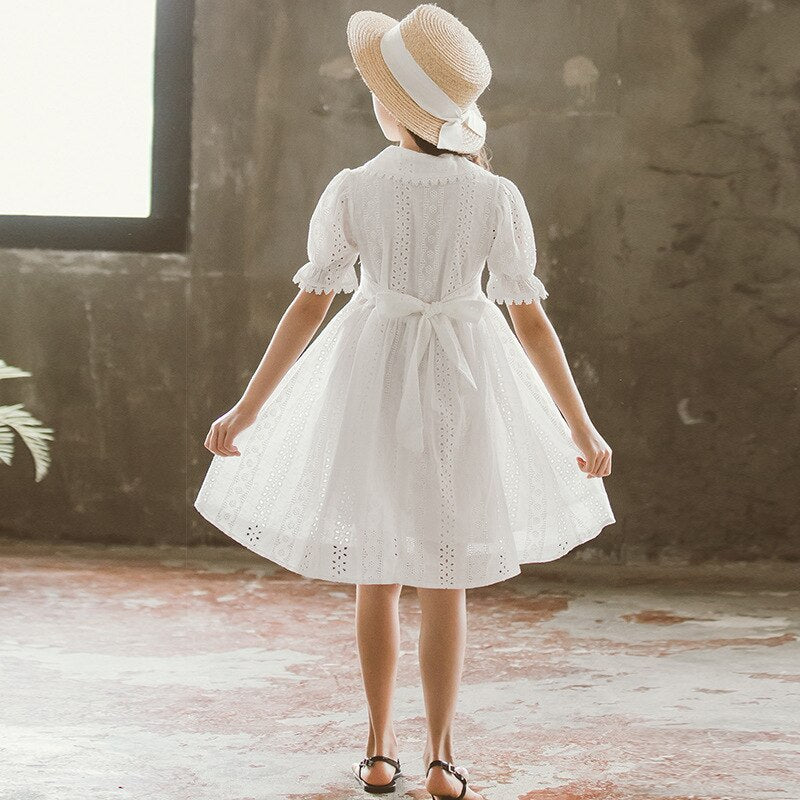 white dress for a teenager 14 Best Dresses on Amazon 2024 The neck is embellished with beautiful rhinestone flowers White Dress Fancy Dress For