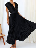 Mqtime New Summer Women Solid Short Sleeve Party Dress Strapless Backless Patchwork Ladies Dress Loungewear Simple Dress Dropshipping