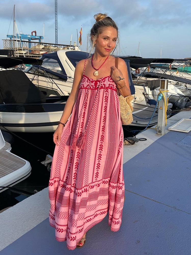 Mqtime Crochet Bohemian Summer Dress for Women Spaghetti Strap Red Vin mqtime Mqtime Crochet Bohemian Summer Dress for Women Spaghetti Strap Red Vin mqtime